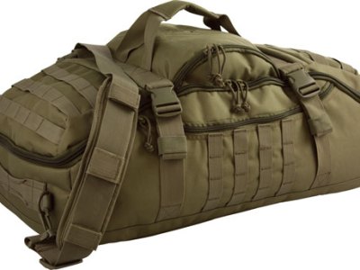 RED ROCK TRAVELER DUFFLE BAG – BACKPACK OR LUGGAGE OLIVE DRAB
