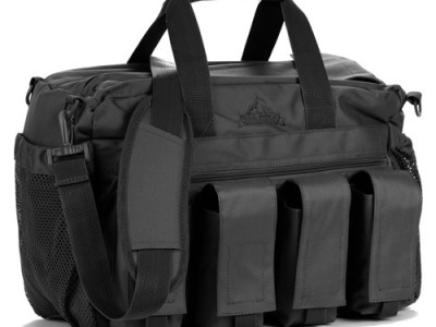 RED ROCK DELUXE RANGE BAG BLK – FOLD OUT WORK/CLEANING GUN MAT
