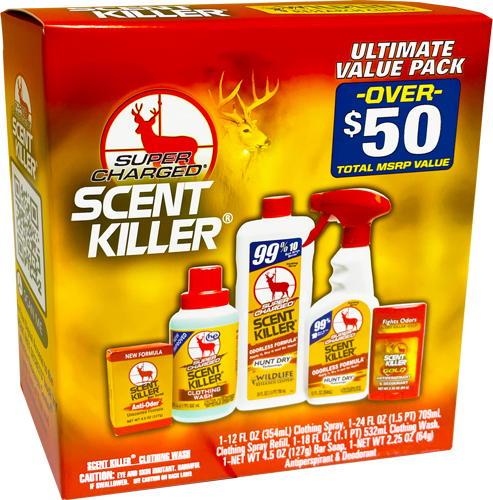 WRC PERSONAL CARE COMBO KIT – SCENT KILLER SUPER CHARGED