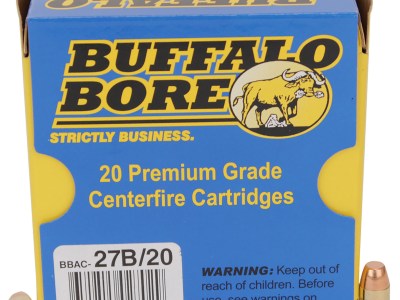 Buffalo Bore Ammunition 27B20 Personal Defense Strictly Business 380ACP +P 95gr Full Metal Jacket Flat Nose 20 Per Box/12 Case