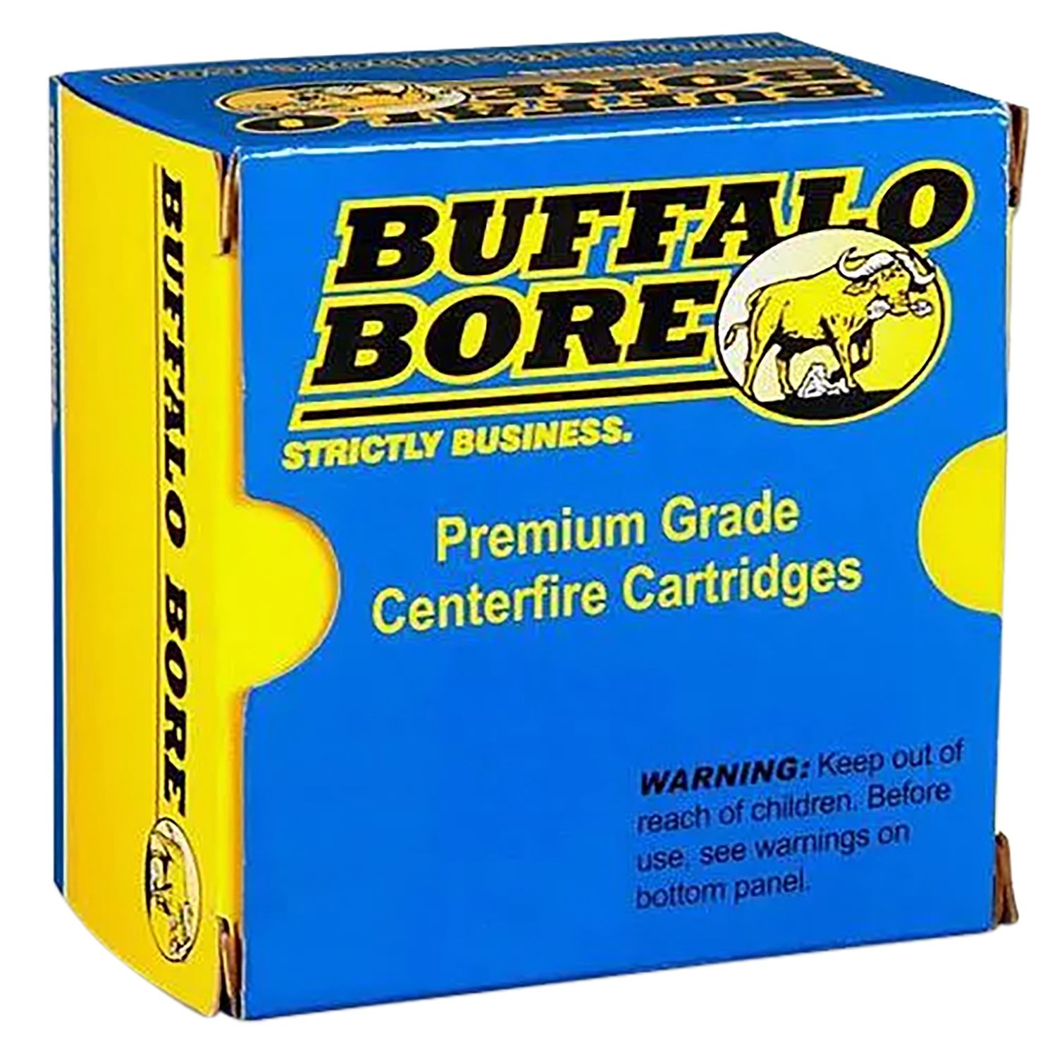 Buffalo Bore Ammunition 21A20 Heavy Strictly Business 10mmAuto 200gr Full Metal Jacket Flat Nose 20 Per Box/12 Case