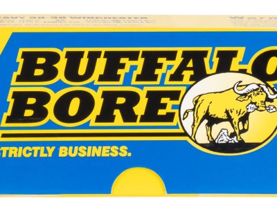 Buffalo Bore Ammunition 8B20 Lever Gun Strictly Business 45-70Gov 405gr Semi Jacketed Flat Point 20 Per Box/12 Case