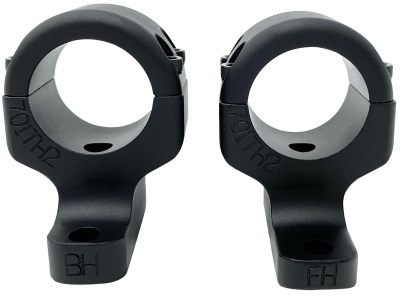 DNZ 701H2 Game Reaper 2 Scope Mount/Ring Combo Matte Black 1″ Howa