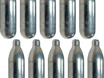 BYRNA 12 GRAM CO2 CARTRIDGES – 10 PACK ONLY 1 LUBRICATED