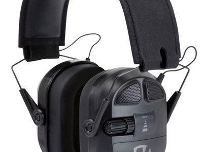 Walker’s GWPXPMQB Ultimate Power Quad Muff 26 dB Over the Head Black Polymer