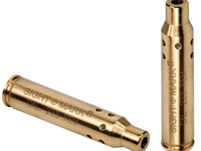 Sightmark SM39001 Boresight  Red Laser for 223 Rem/5.56x45mm NATO Brass Includes Battery Pack & Carrying Case