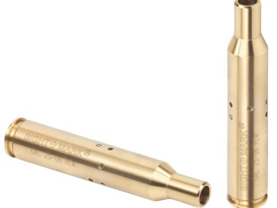 Sightmark SM39003 Boresight  Red Laser for 30-06 Springfield, 270 Cal, 25-06 Rem Brass Includes Battery Pack & Carrying Case