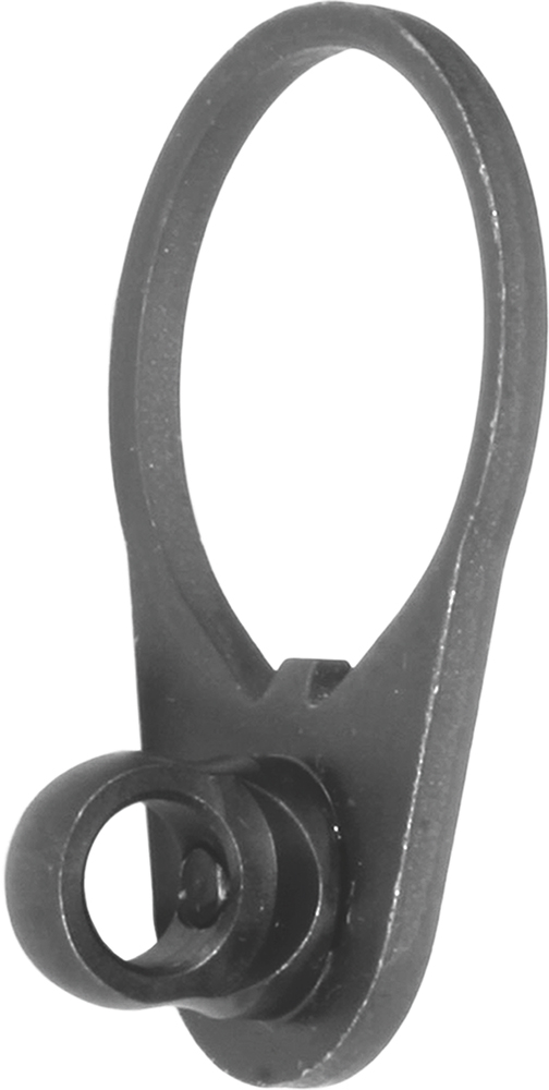 Blackhawk 70SM04BK Universal Single Point Sling Adapter  Black Metal AR-15/M4