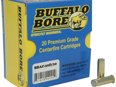 Buffalo Bore Ammunition 20D20 Standard Pressure Strictly Business 38Special 150gr Hard Cast Wadcutter 20 Per Box/12 Case