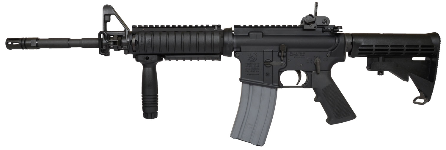 Colt Mfg LE6920SOCOM M4A1 Carbine SOCOM 5.56x45mm NATO 14.50″ 30+1, Black Rec/Barre, Black 4 Position Collapsible Stock, Black Polymer Grip, Right Hand