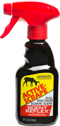 WRC DEER LURE ACTIVE SCRAPE – 8FL OZ. SPRAY BOTTLE