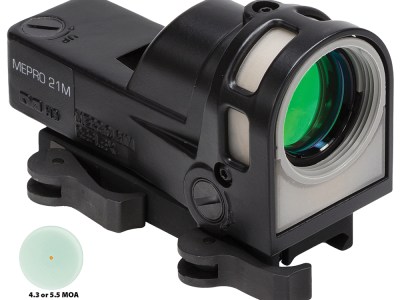 Meprolight USA 626210 M21  Black 1x 30 mm 4.3 MOA Red Dot