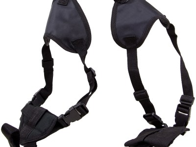 Bulldog WSHD20 Deluxe Shoulder Harness Black Nylon Harness Fits Ruger LCP/Glock 42/2-3″ Barrel Ambidextrous