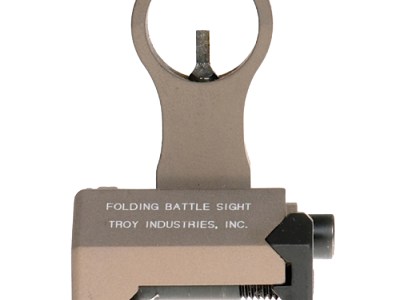 Troy Ind SSIGFBSFHFT00 Front Folding BattleSight HK  Flat Dark Earth Front Sight