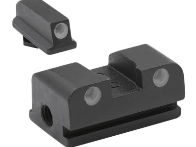 Meprolight USA 188013101 Tru-Dot Green Tritium Green Tritium Front/Green Tritium Rear, Walther Arms P99/PPQ