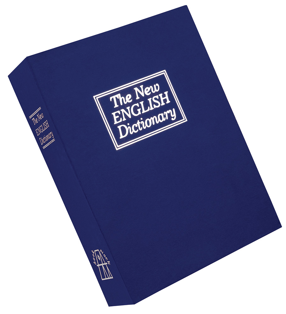 Bulldog BD1180 Deluxe Diversion Book Safe Combination Entry Blue Steel Holds 1 Handgun 7.75″ L x 10.50″ W x 2.50″ D