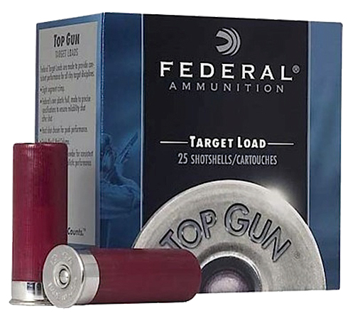 Federal TG12EL8 Top Gun  12Gauge 2.75″ 7/8oz 8Shot 25 Per Box/10 Case