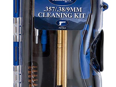 DAC GM9P GunMaster Cleaning Kit 9mm & 38 Cal Pistol/14 Pieces Black/Blue