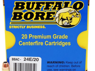Buffalo Bore Ammunition 24E20 Personal Defense Strictly Business 9mmLuger +P 124gr Jacket Hollow Point 20 Per Box/12 Case