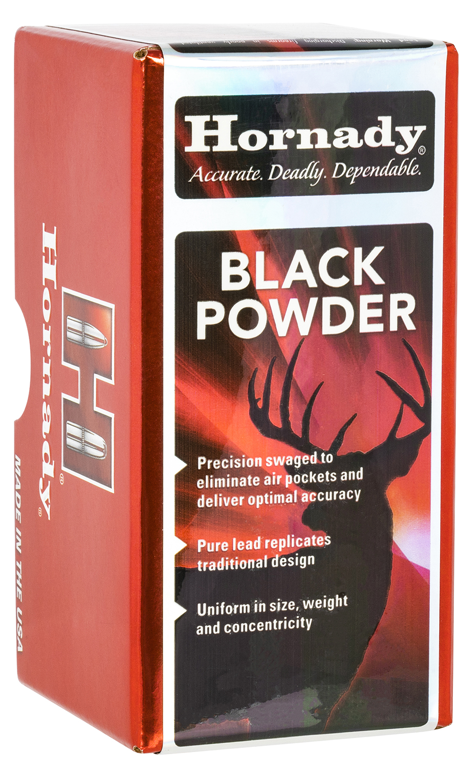 Hornady 6090 Lead Balls  50Cal Lead Ball 100 Per Box/25 Case