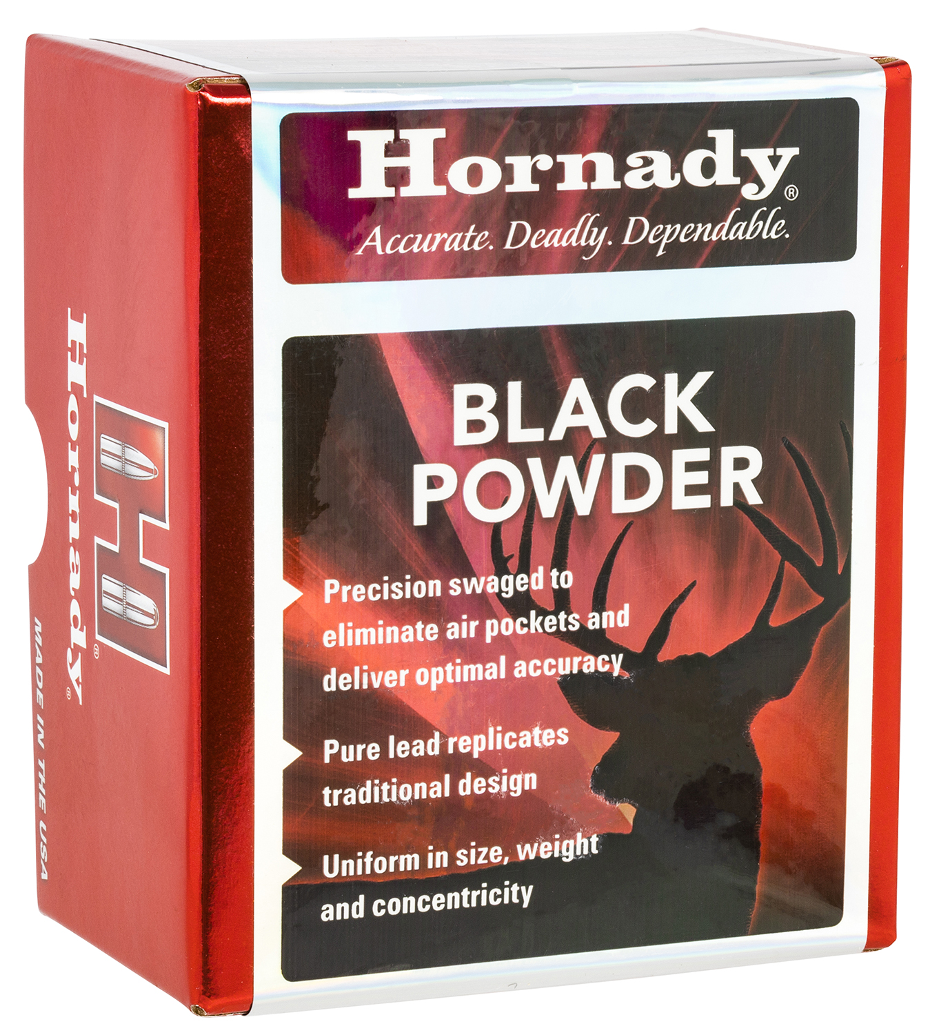 Hornady 6100 Lead Balls  54Cal Lead Ball 100 Per Box/15 Case