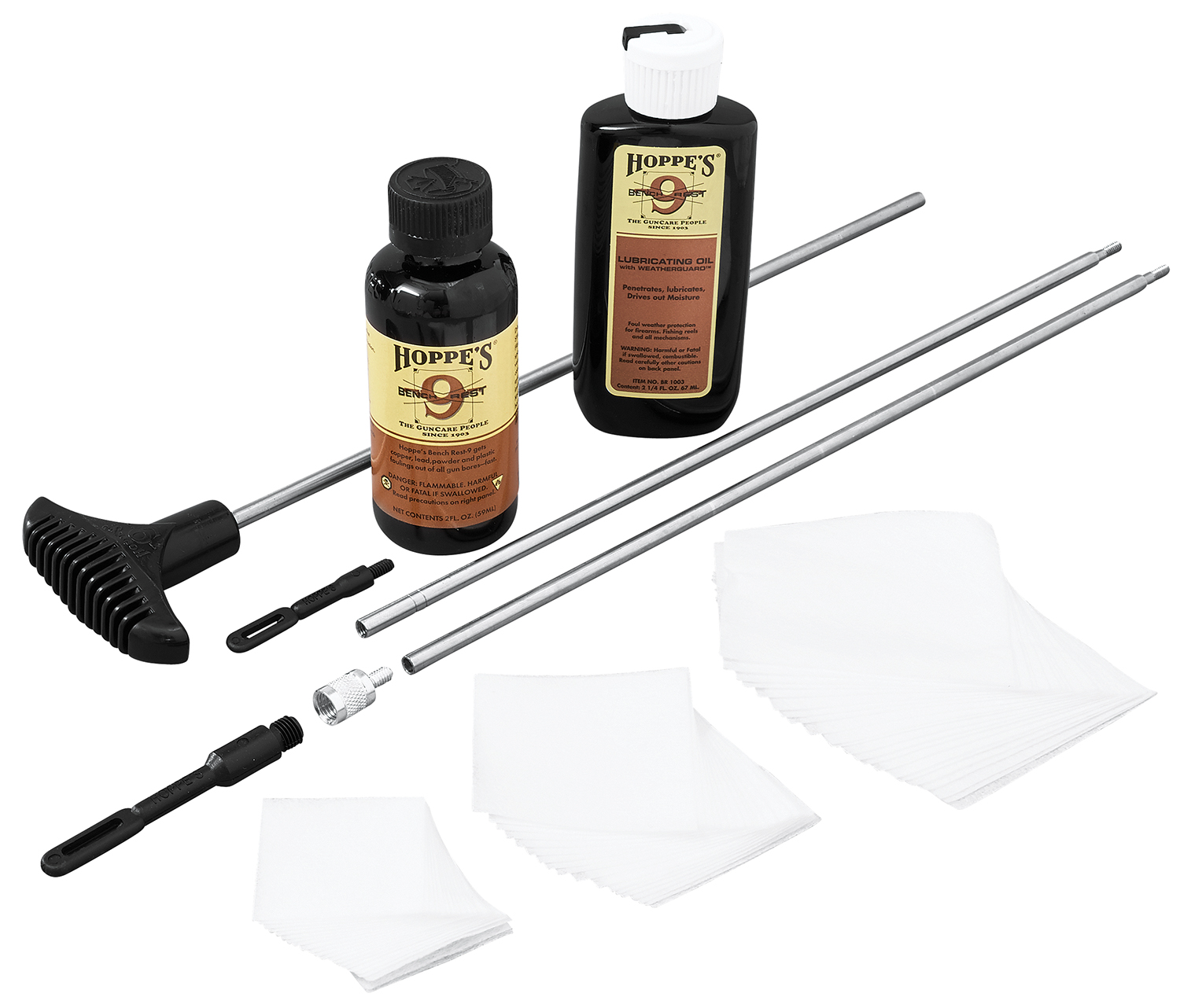 Hoppe’s BRUO Bench Rest Rifle & Shotgun Cleaning Kit All-Calibers