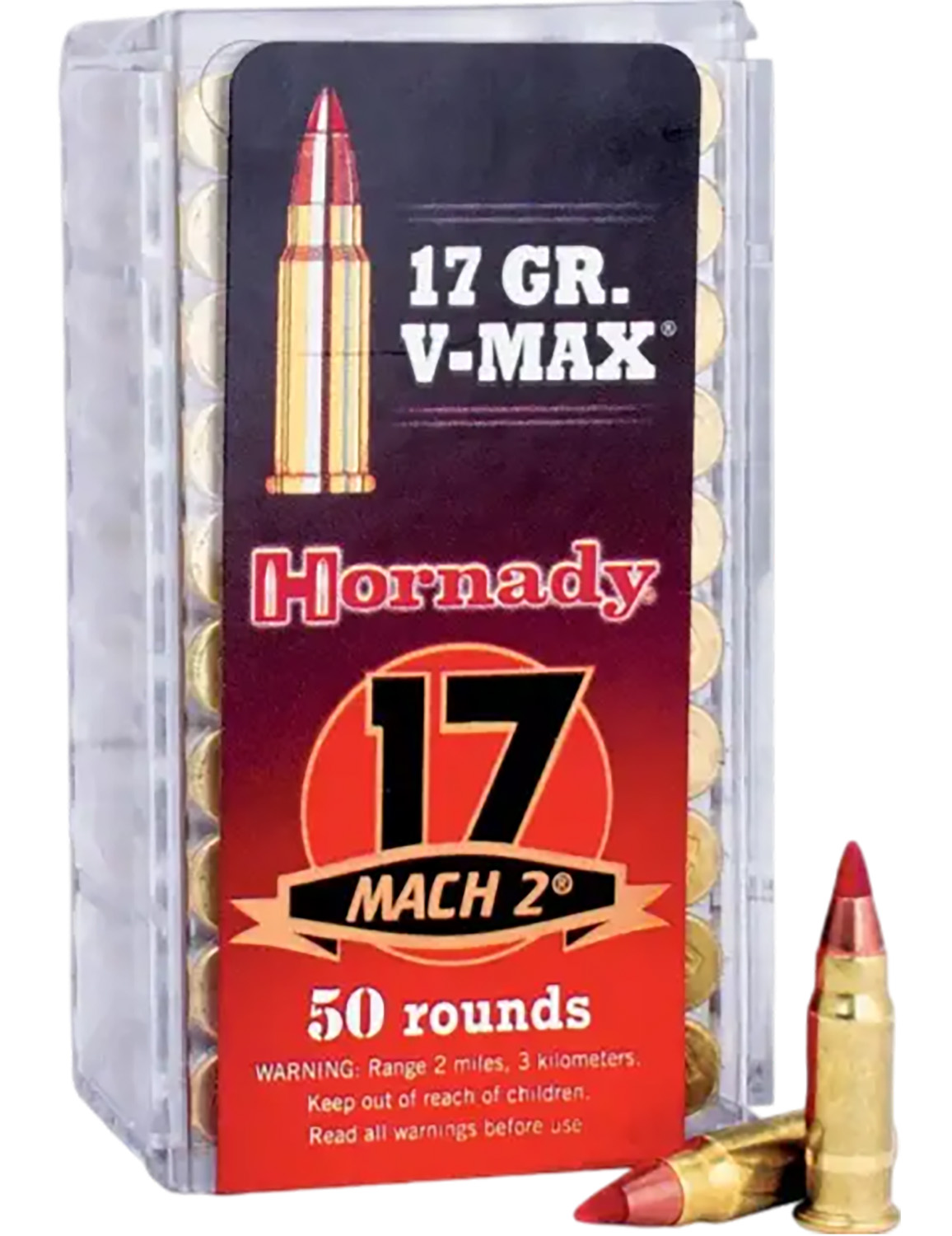 Hornady 83177 Varmint Express  17 HM2 17 gr Hornady V Max 50 Per Box/ 100 Case