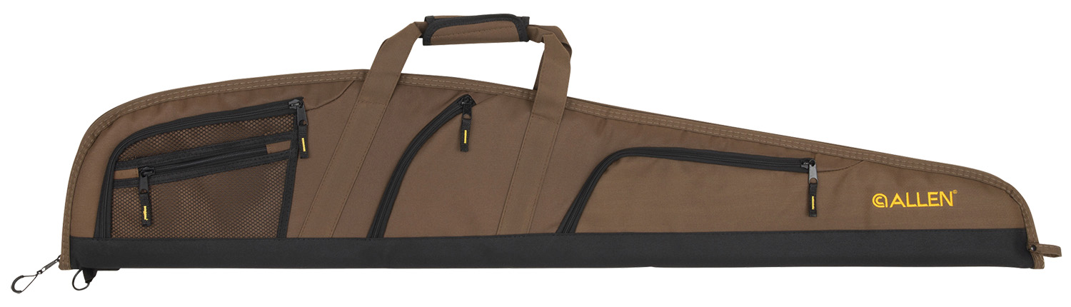 Allen 99546 Daytona Rifle Case Scoped Rifle Case 46″ Mocha Brown Endura w/Black Trim, Accessory Pockets, Adjustable Sling & Easy Clean Lining
