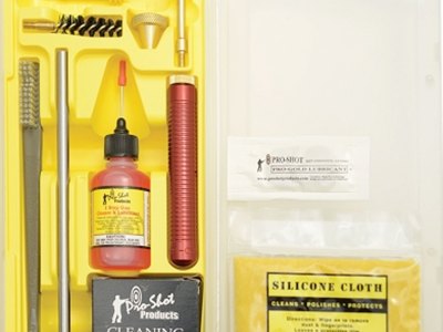 Pro-Shot MPK3845 Classic Box Kit .38/ .45 Cal Pistol/Yellow Plastic Case