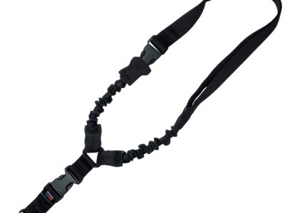 GrovTec US Inc GTSL52 Single Point  Black Elastic Bungee Rifle/Shotgun