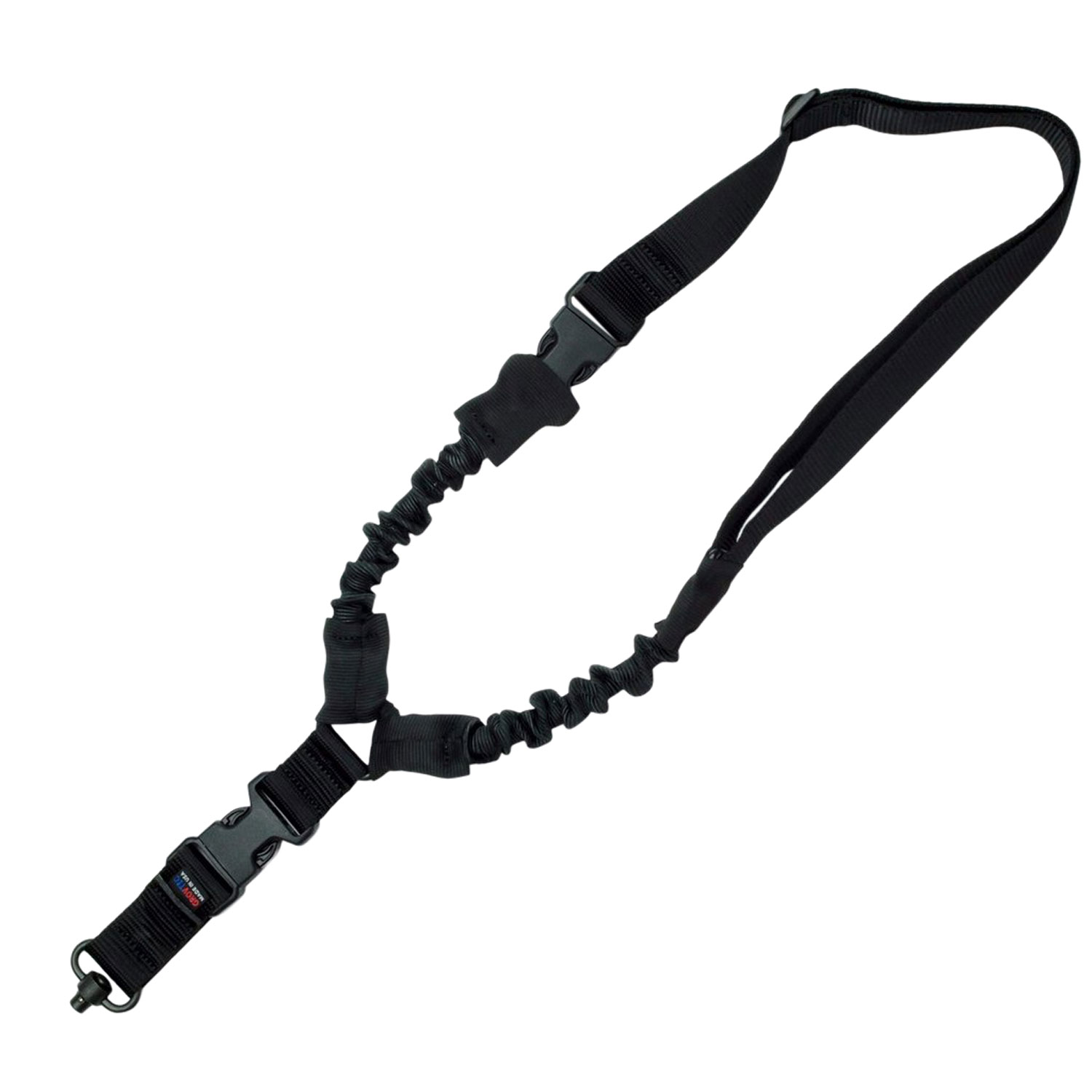 GrovTec US Inc GTSL52 Single Point  Black Elastic Bungee Rifle/Shotgun