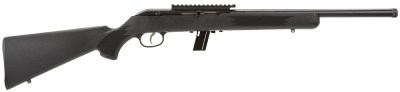 Savage Arms 45110 64 FV-SR Full Size 22 LR 10+1 16.50″ Matte Black Heavy Barrel, Matte Black Picatinny Rail Carbon Steel Receiver, Matte Black Fixed Synthetic Stock, Right Hand