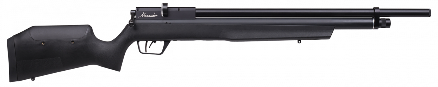Benjamin BP2264S Marauder  PCP 22 Pellet 10+1 Shot Black Black Receiver Black Fixed w/Adj Comb Stock