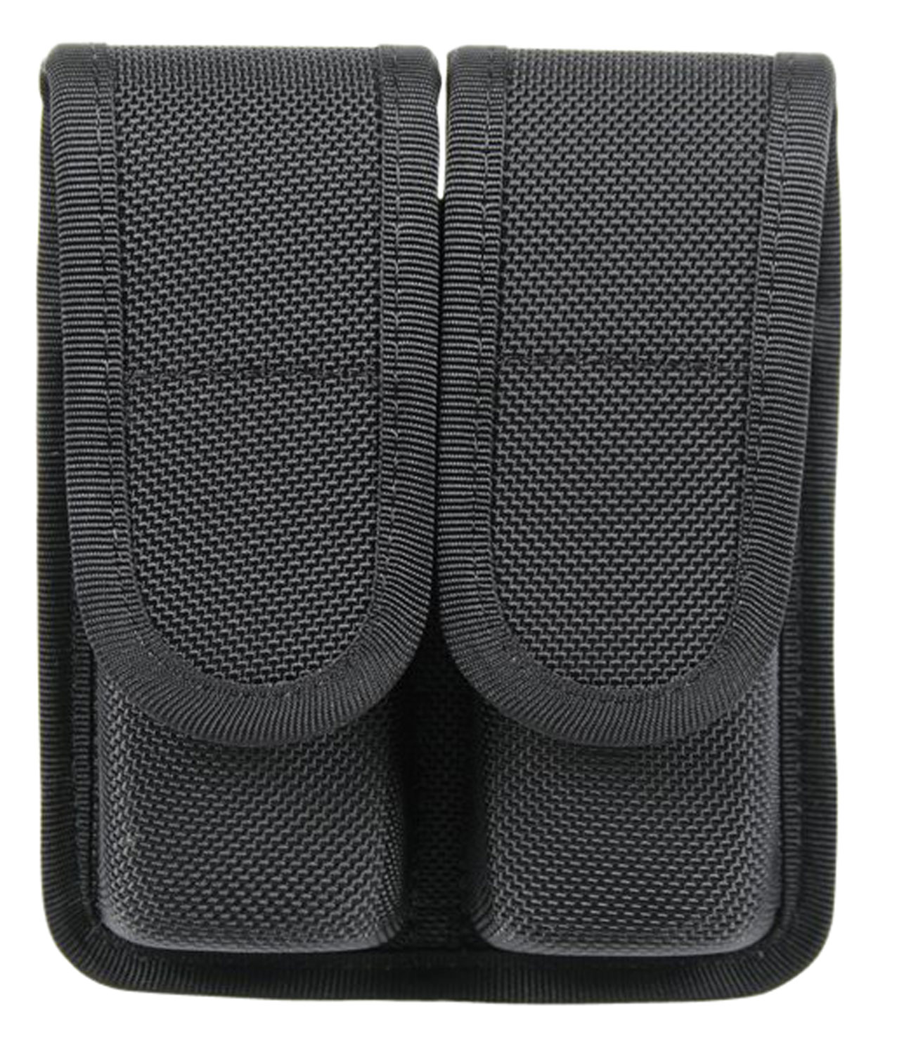 Blackhawk 44A001BK Double Mag Pouch  Black Cordura Compatible w/Double Stack/9mm/40/45