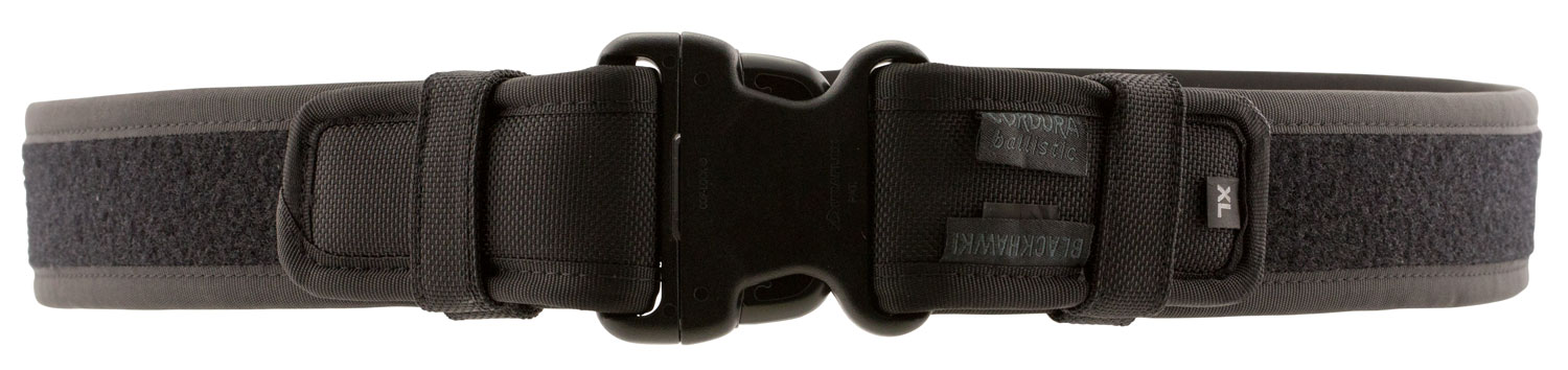 Blackhawk 44B2MDBK Ergonomic Duty Belt Black Cordura 32-36″ 2.25″ Wide Buckle Closure