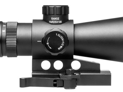 NcStar STP3942GV2 Mark III Tactical Gen 2 Black Hardcoat Anodized 3-9x 42mm Dual (Blue/Green) Illuminated P4 Sniper Reticle