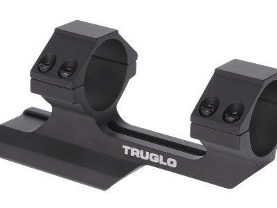 TruGlo TG8963B One-Piece Tactical Scope Mount Scope Mount/Ring Combo Black 1″