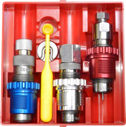 LEE CARBIDE 3-DIE SET & – BREECH LOCK BUSHINGS 380 ACP