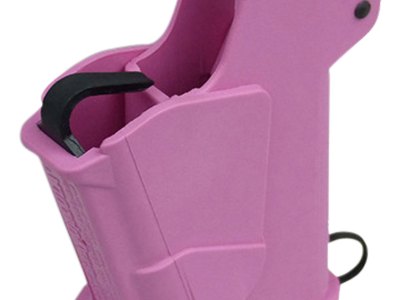 Maglula UP64P BabyUpLULA Loader & Unloader Single Stack Style 22 LR/ 380 ACP Pistols, Pink Polymer