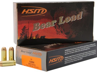 HSM 10MM8N Training  10mm Auto 200 gr Full Metal Jacket 50 Per Box/ 20 Case