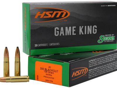 HSM 300BLK3N Game King  300 Blackout 125 gr Pro Hunter 20 Per Box/ 25 Case