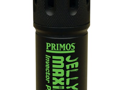 Primos 69402 JellyHead Maximum  Benelli/Beretta Mobil 12 Gauge Turkey Ported Steel Black-T Coating
