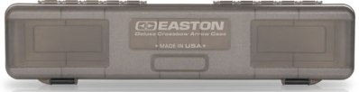 EASTON DELUXE CROSSBOW BOLT – BOX HOLDS 12 XBOW BOLTS GREY