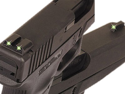 TruGlo TG231R2 Tritium  Black | Green Tritium Front Sight Green Tritium Rear Sight
