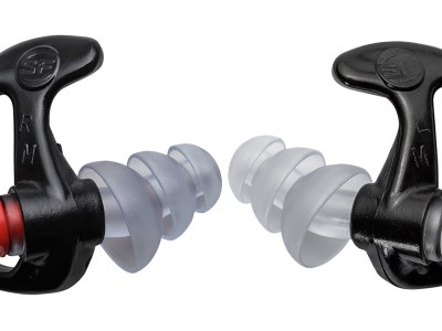 SureFire EP4BKMPR EP4 Sonic Defenders Plus Polymer 24 dB Flanged Black Medium Adult 1 Pair