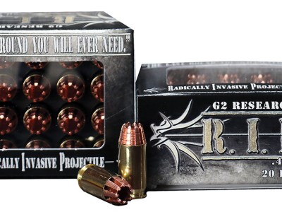 G2 Research G00002 R.I.P  45ACP 162gr Fracturing Hollow Point 20 Per Box/25 Case
