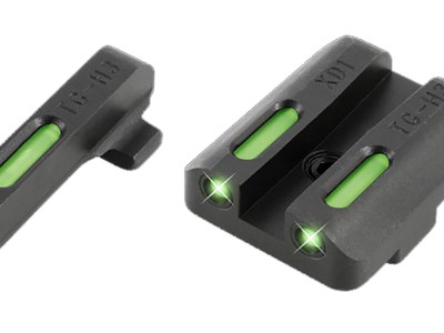 TruGlo TG13XD1A TFX  Black | Green Tritium & Fiber Optic White Outline Front Sight Green Tritium & Fiber Optic Rear Sight