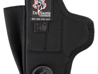 DeSantis Gunhide M24BJD6Z0 Tuck-This II  IWB Black Nylon Belt Clip Compatible w/Ruger LC9/Glock 42/Colt Officer Belt 1.75″ Wide Ambidextrous