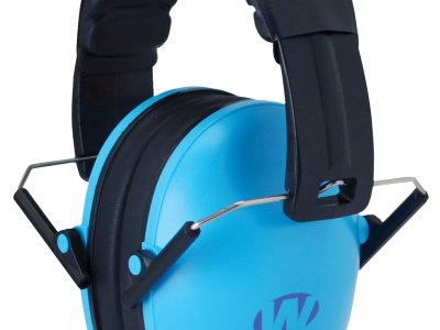 Walker’s GWPFKDMBL Baby & Kids Folding Muff 23 dB Over the Head Blue/Black Polymer