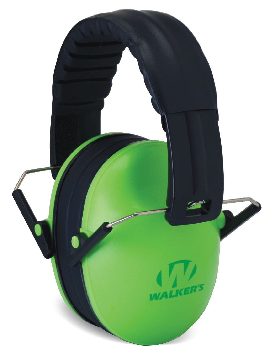 Walker’s GWPFKDMLG Baby & Kids Folding Muff 23 dB Over the Head Lime Green/Black Polymer